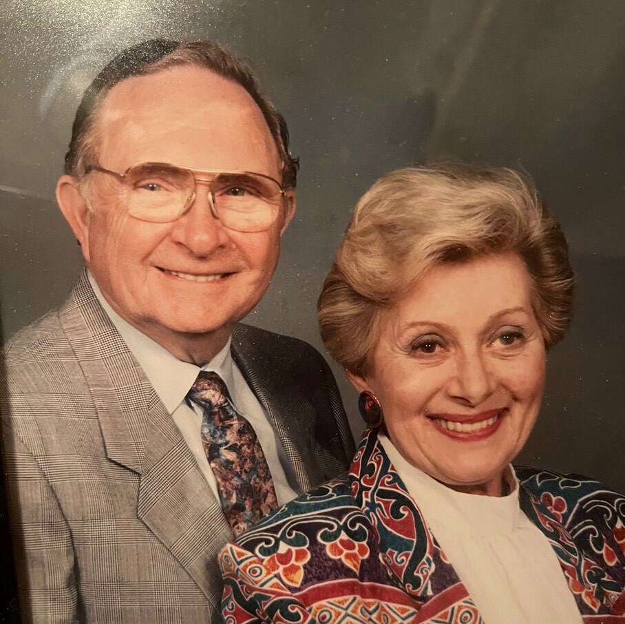 Co-Founders Norman and Helen Schreiber, photographed together