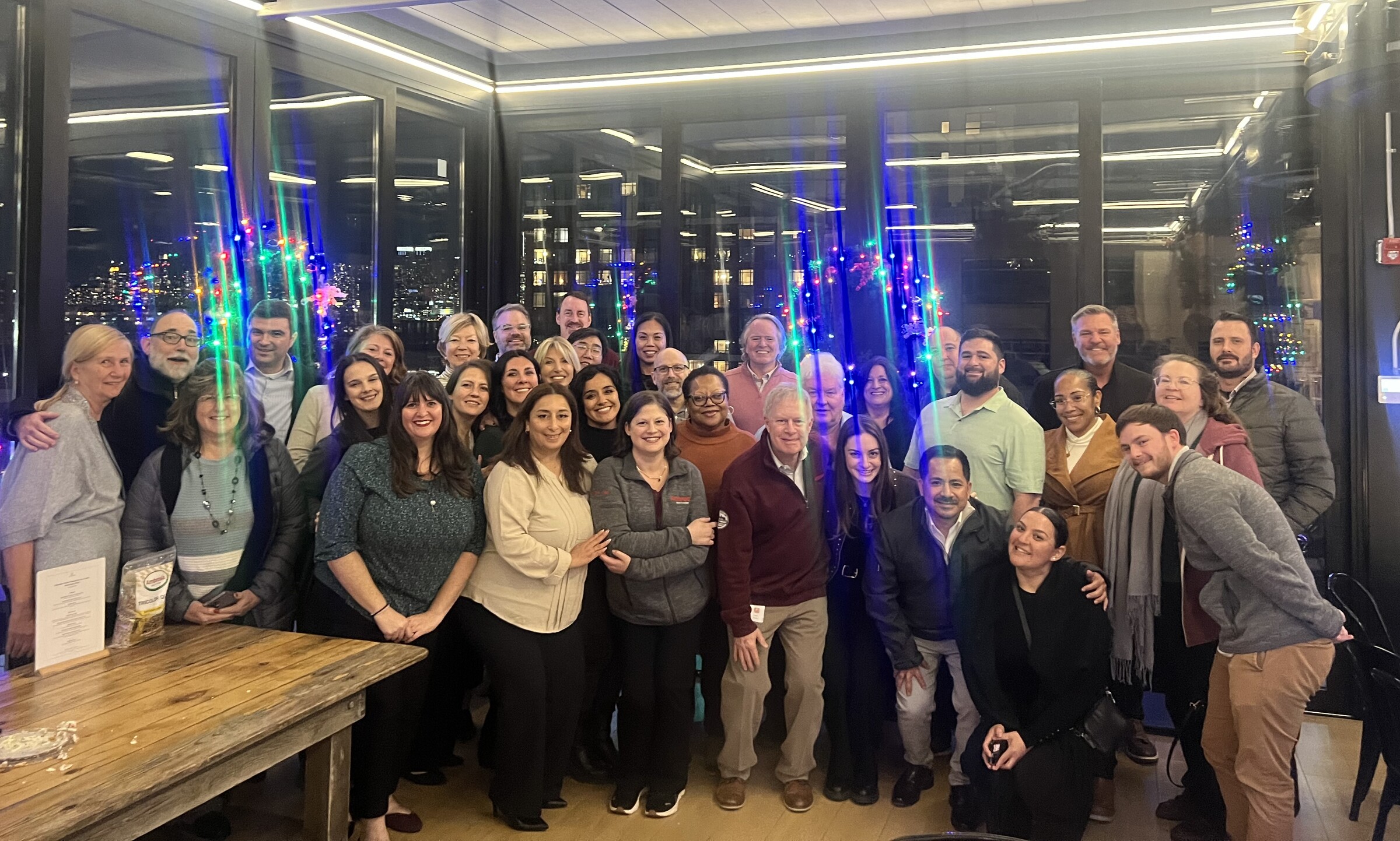 The Schreiber Foods International team together at a company retreat